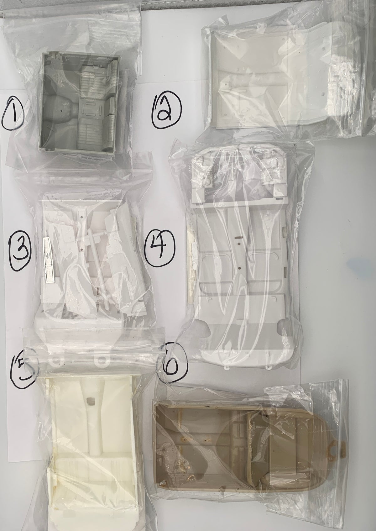 CHRYSLER DODGE MOPAR INTERIORS PARTS BAG