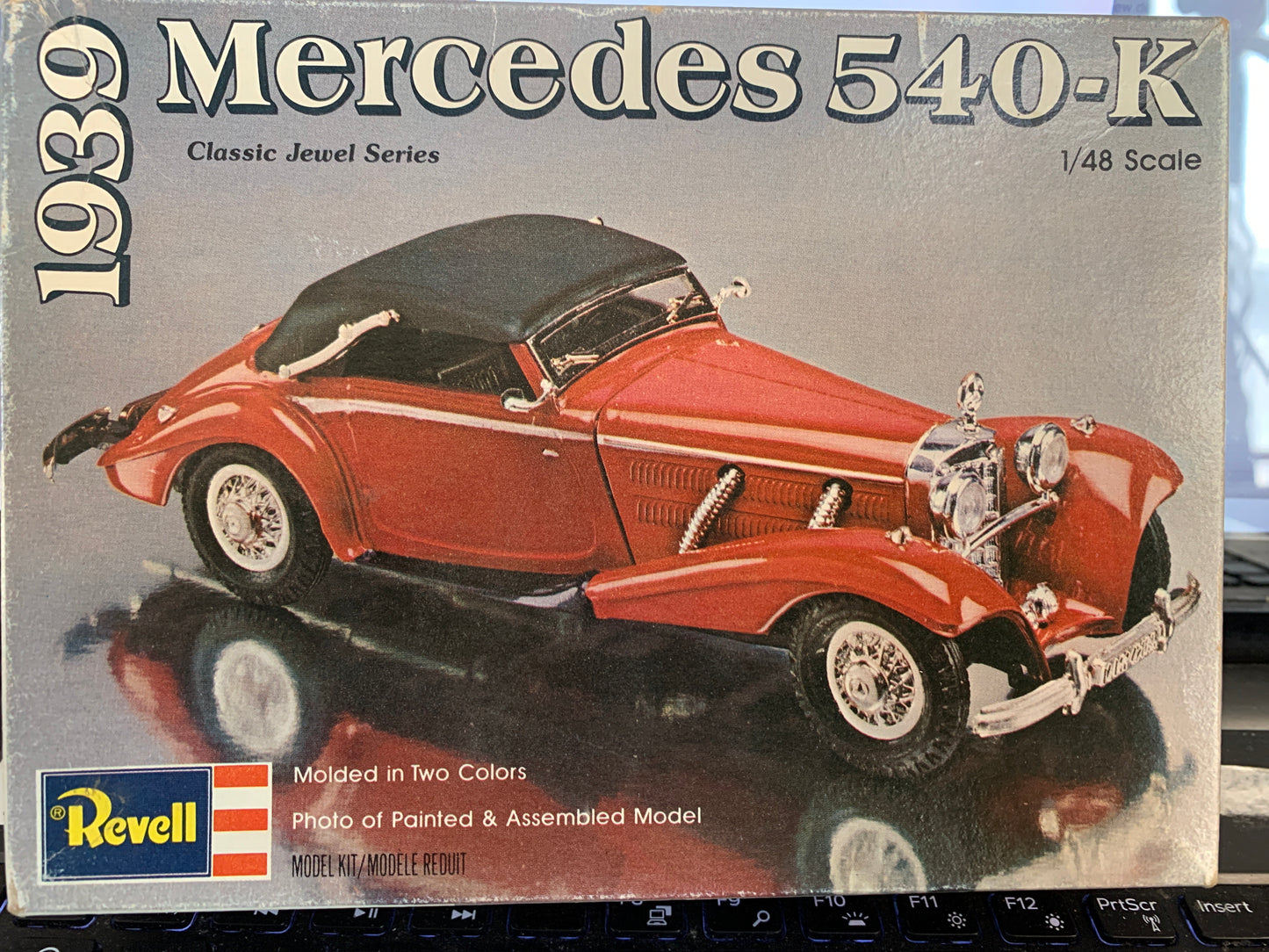 Revell 1939 Mercedes-Benz 540-K kit H-1269