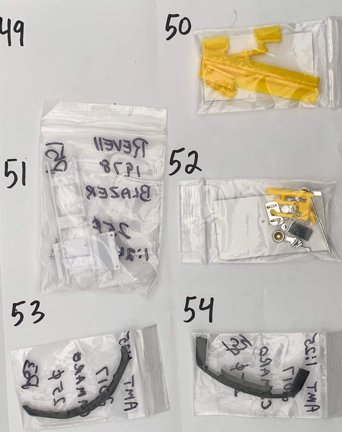 GM MISC PARTS BAG