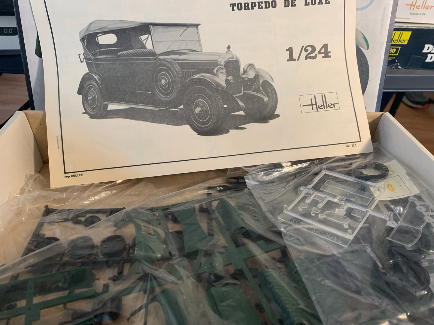 Heller Citroën B.14 “Torpédo de Luxe” kit #727, 1/24 scale