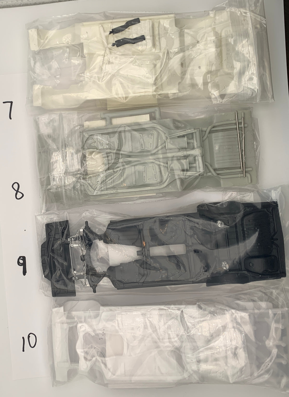 GM BIG BODY FRAME BAG PARTS