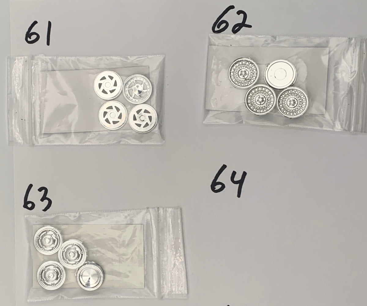 GM RIMS & TIRES WHEELS PARTS BAG