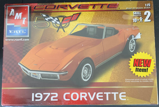 AMT 1972 Corvette 1:25 Scale Model Kit