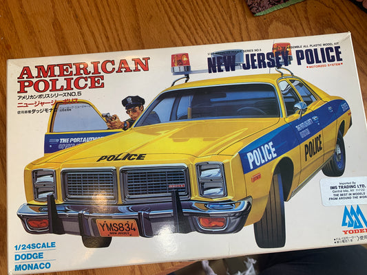 Yodel American Police New Jersey Police 1/24 Dodge Monaco