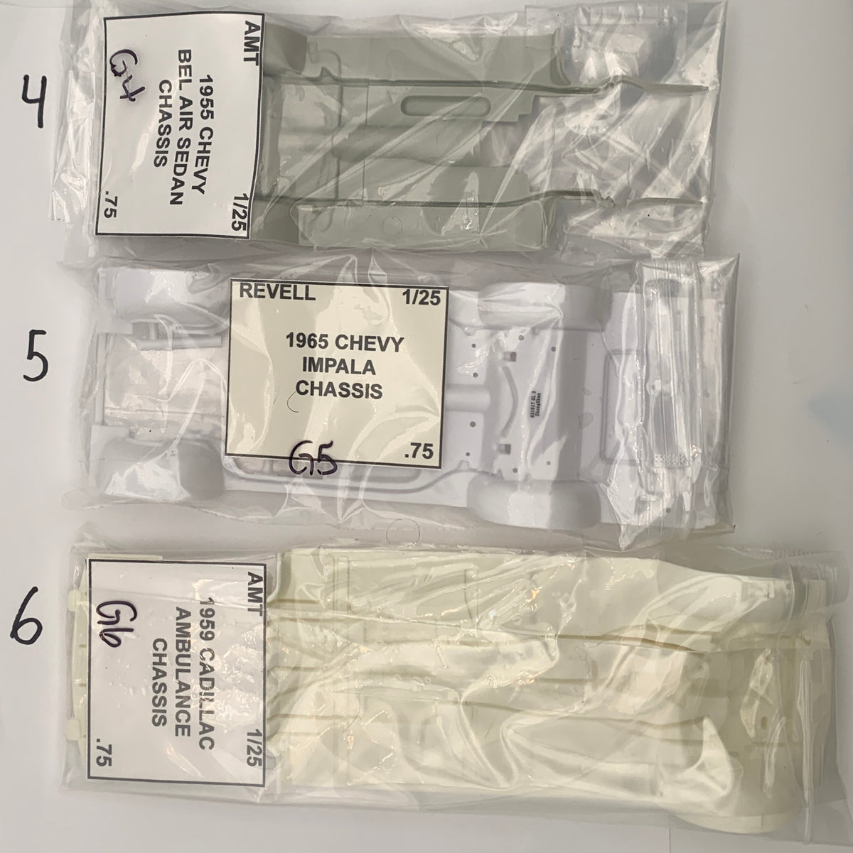 GM BIG BODY FRAME BAG PARTS