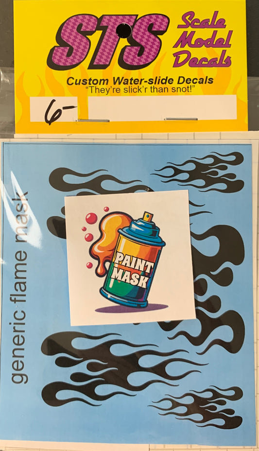 Generic Flame paint mask