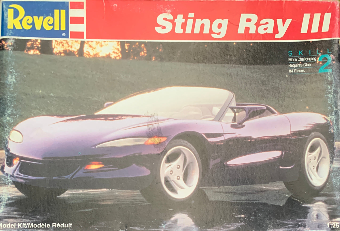 Revell Sting Ray III, 1/25 Scale Model Kit