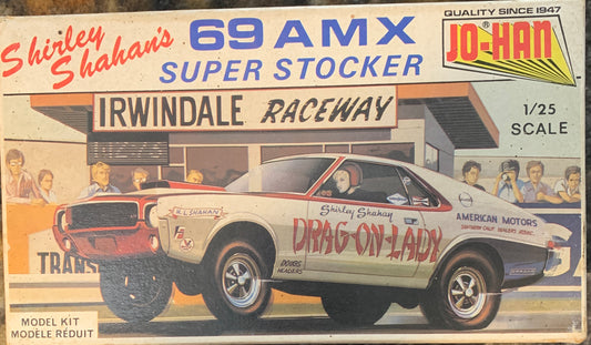 Johan Shirley Shahans 69 AMX super stocker model kit
