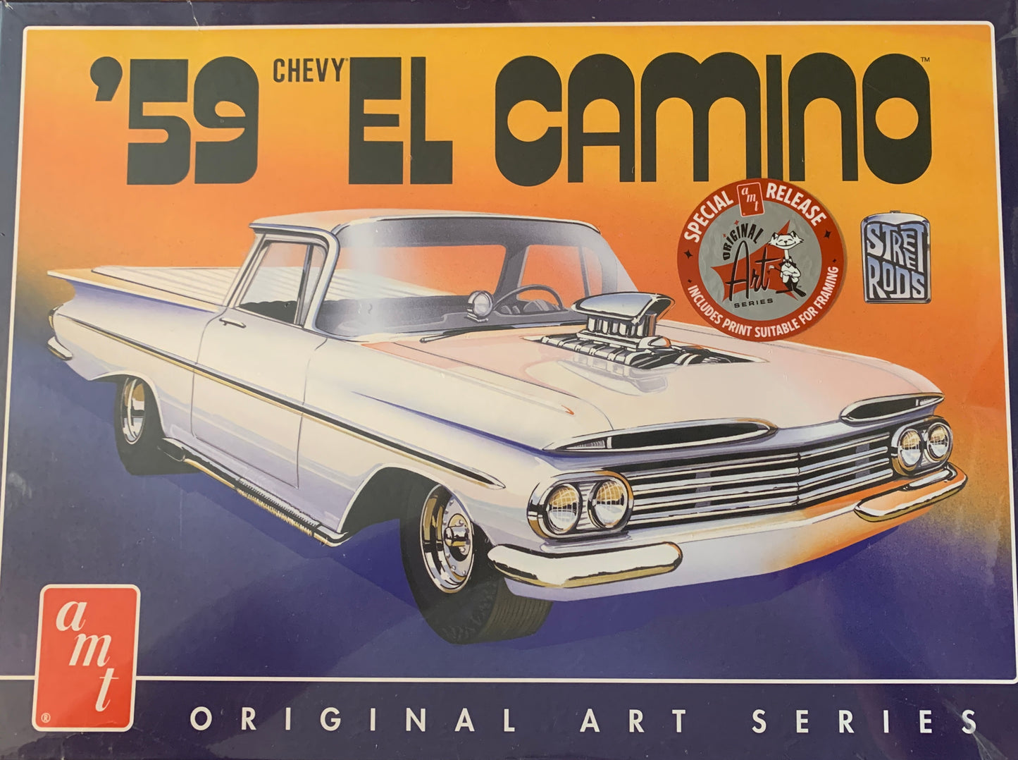 AMT ‘59 Chevy El Camino, 1/25 Scale Model Kit
