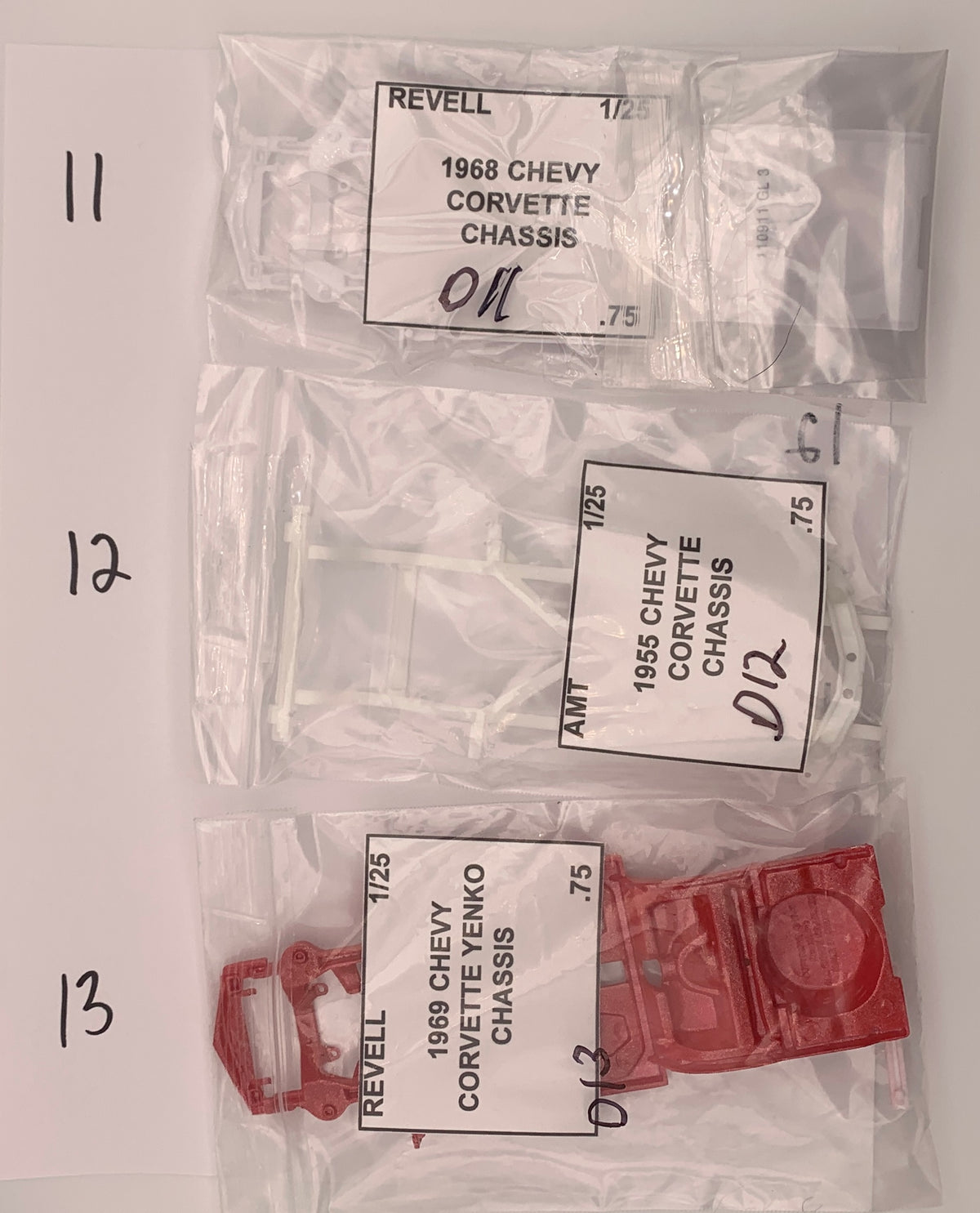 GM Frame for Corvette Street Rod and PIckups parts bag