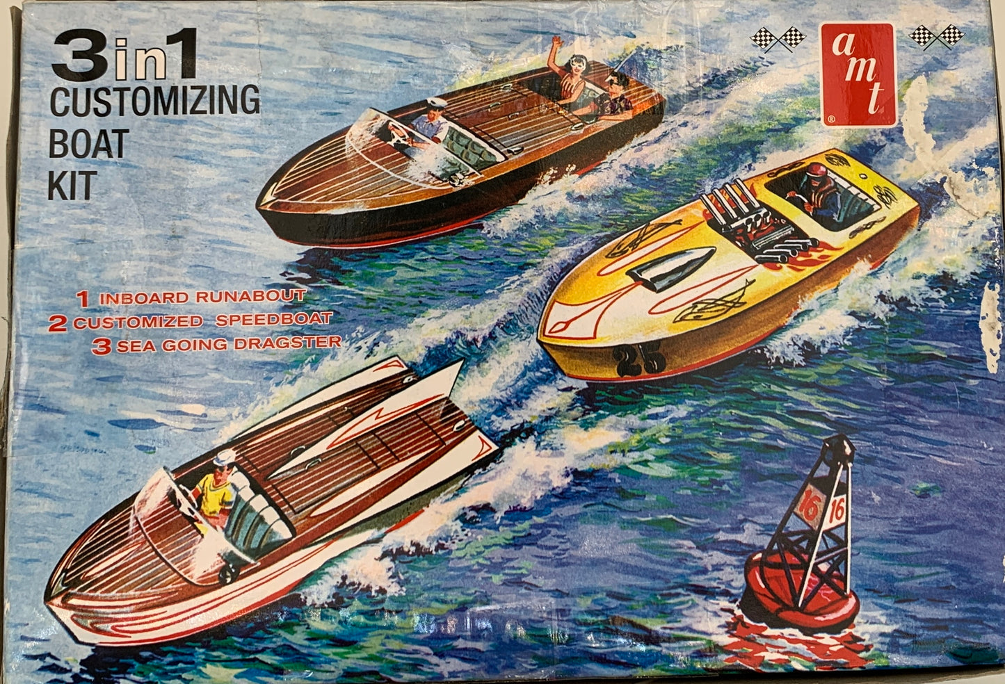 AMT 3-in-1 Customizing Boat Kit