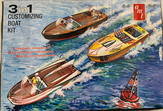 AMT 3-in-1 Customizing Boat Kit
