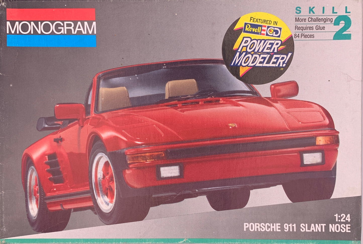 Monogram Porsche 911 Slant Nose 1/24 Scale Model Kit