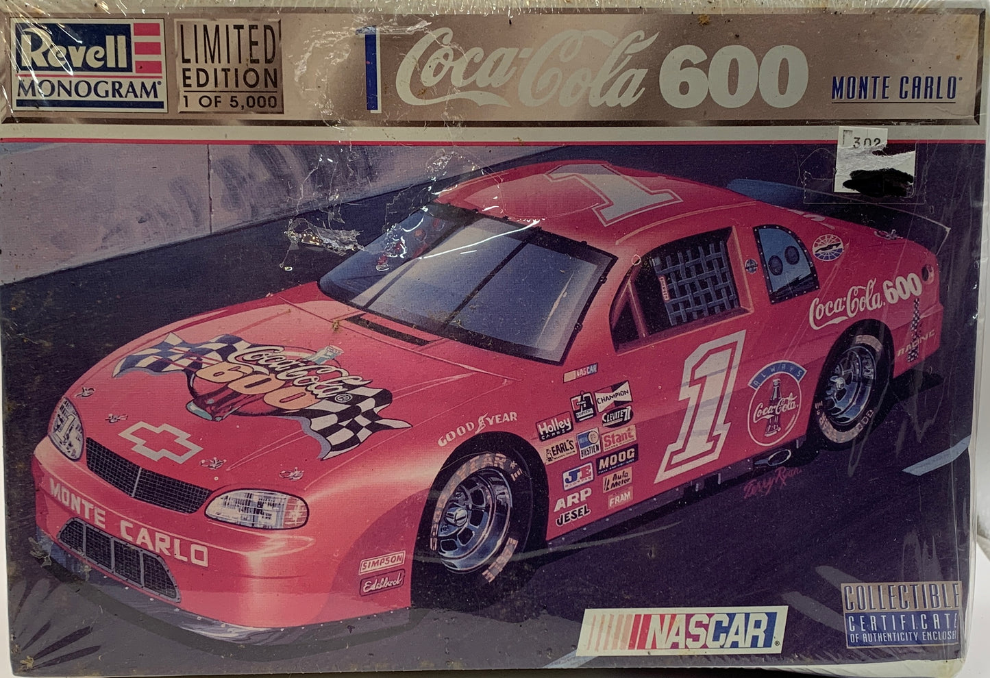 Revell #1 Coca-Cola 600 Monte Carlo, 1/24 Scale Model Kit