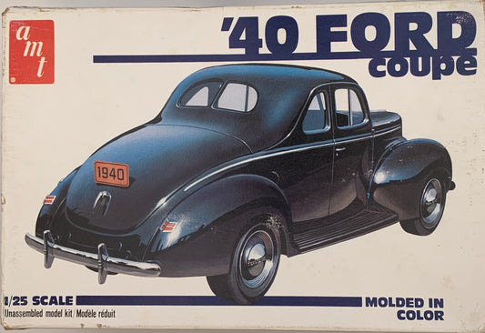 AMT ‘40 Ford Coupe, 1/25 Scale Model Kit