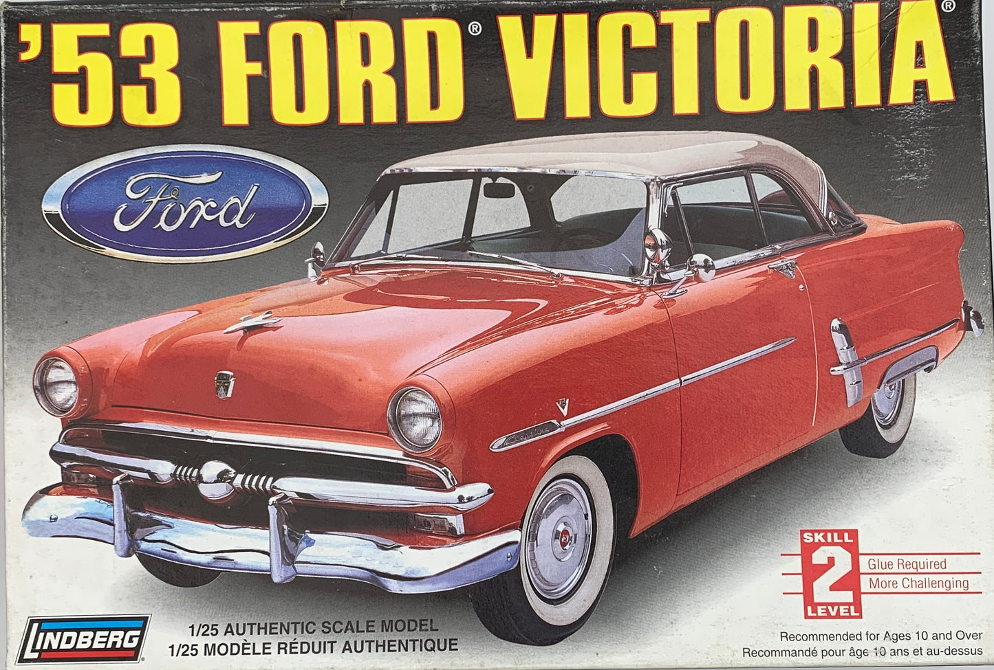 Lindberg ‘53 Ford Victoria, 1/25 Scale Model Kit