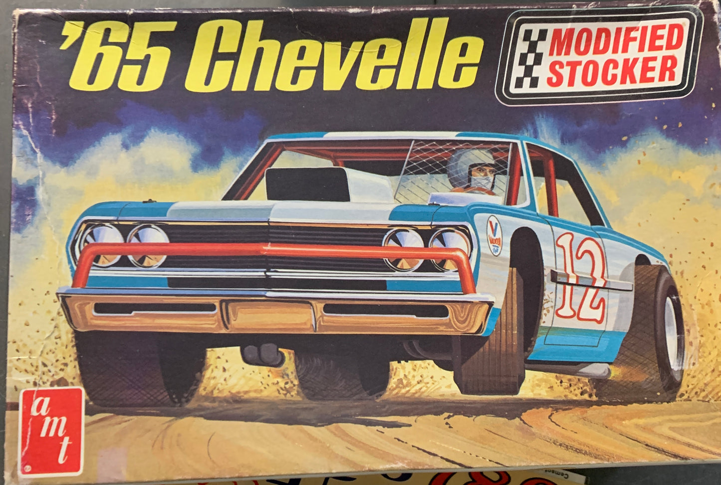 AMT  65 chevelle modified stocker model kit