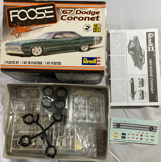 Revell Foose ‘67 Dodge Coronet, 1:25 Scale Model Kit