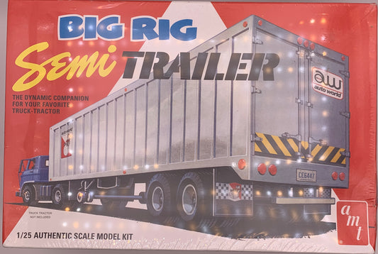 AMT Big Rig Semi Trailer, 1:25 Scale Model Kit
