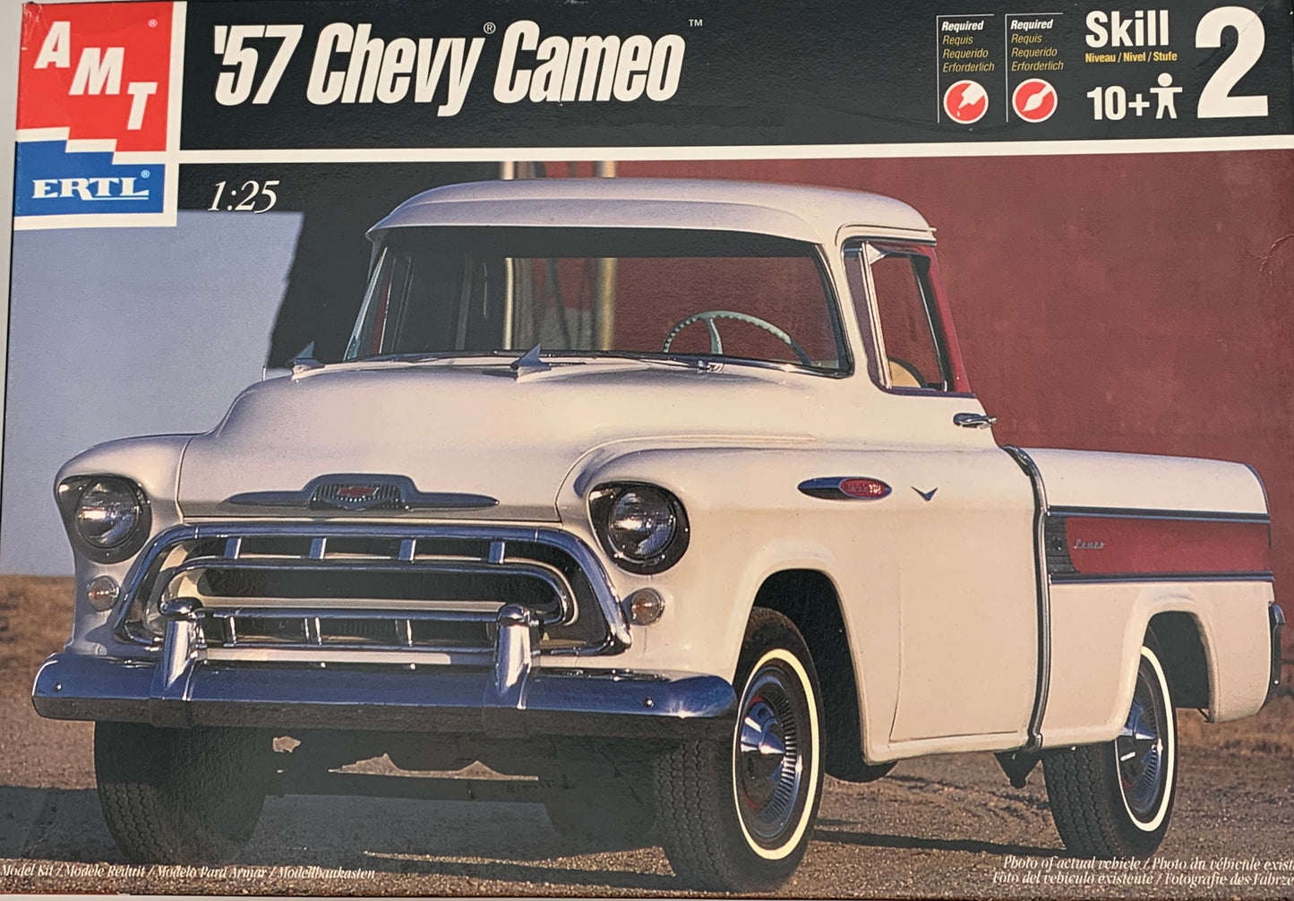 AMT ‘57 Chevy Cameo, 1/25 Scale Model Kit