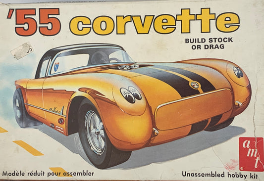 AMT ‘55 Corvette, 1/25 Scale Model Kit