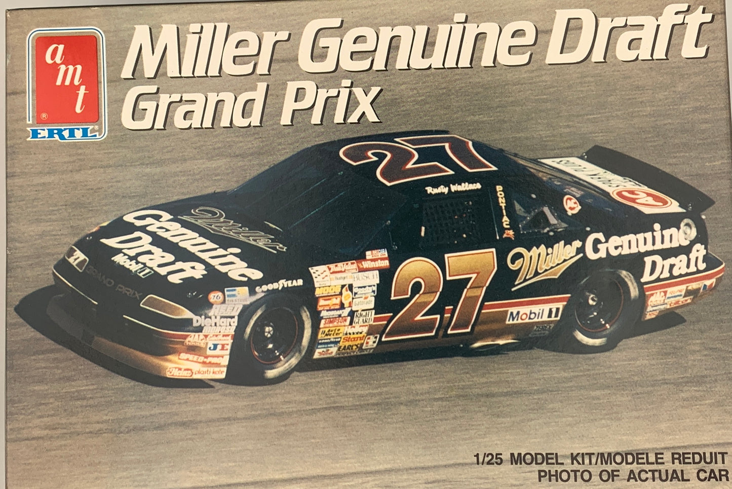 AMT Miller Genuine Draft Grand Prix #27, 1/25 Scale Model Kit