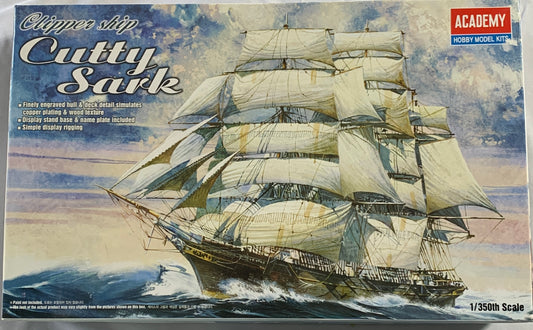 Academy Clipper Ship Cutty Sark, 1/350 Scale Model Kit