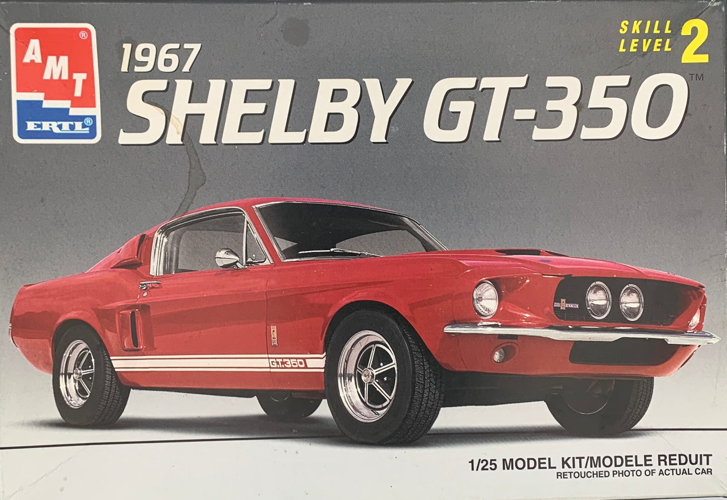AMT 1967 Shelby GT-350, 1/25 Scale Model Kit