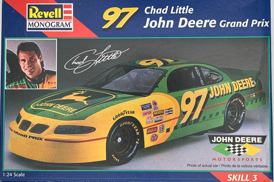 Revell Monogram #97 Chad Little John Deere Grand Prix, 1/24 Scale Model Kit
