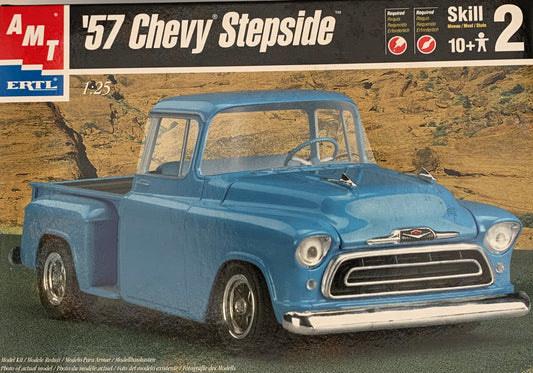 AMT ‘57 Chevy Stepside, 1/25 Scale Model Kit