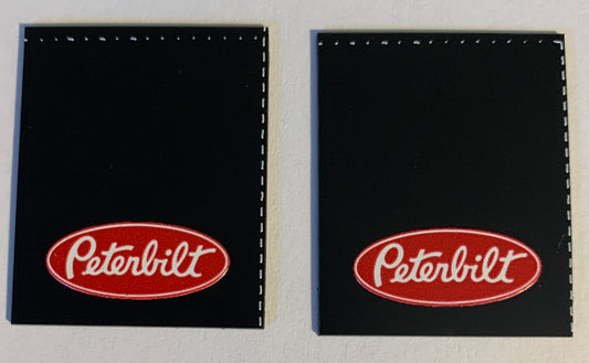 Peterbilt Mud flaps Dimensional decal