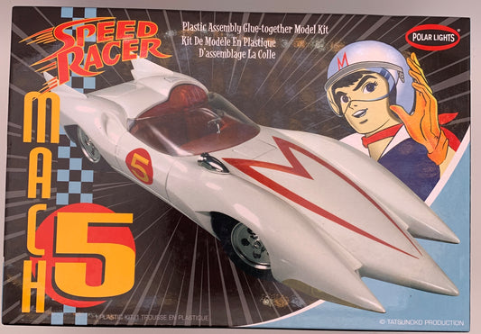 Polar Lights Speed Racer Mach 5, Scale Model Kit