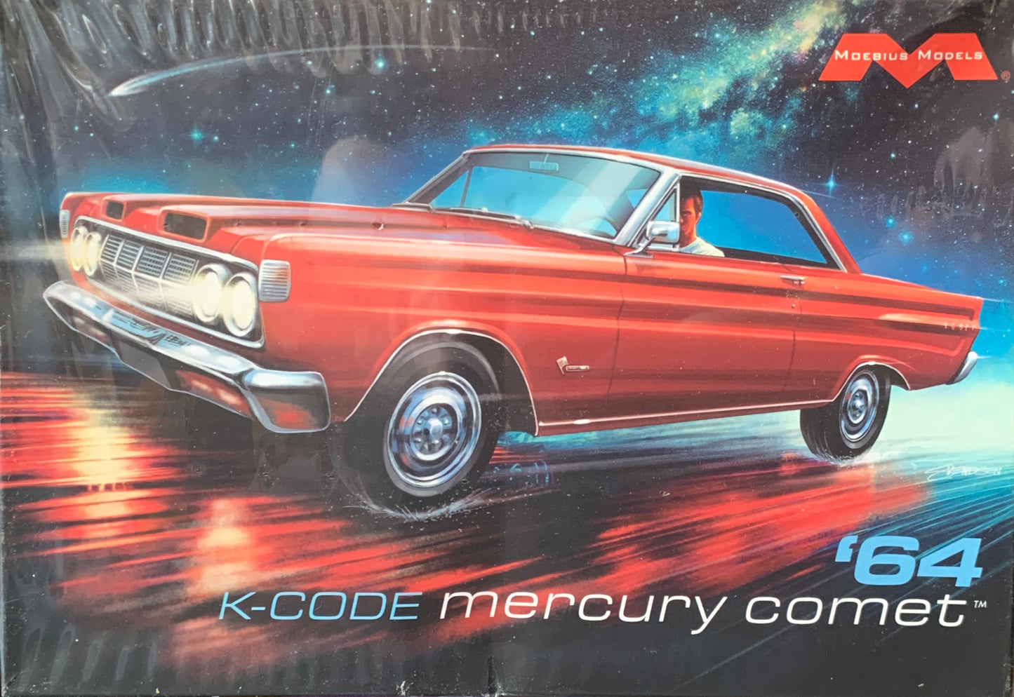Moebius K-Code ‘64 Mercury Comet, 1/25 Scale Model Kit