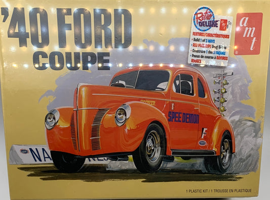AMT ‘40 Ford Coupe, 1/25 Scale Model Kit