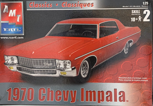 AMT Classics 1970 Chevy Impala, 1/25 Scale Model Kit