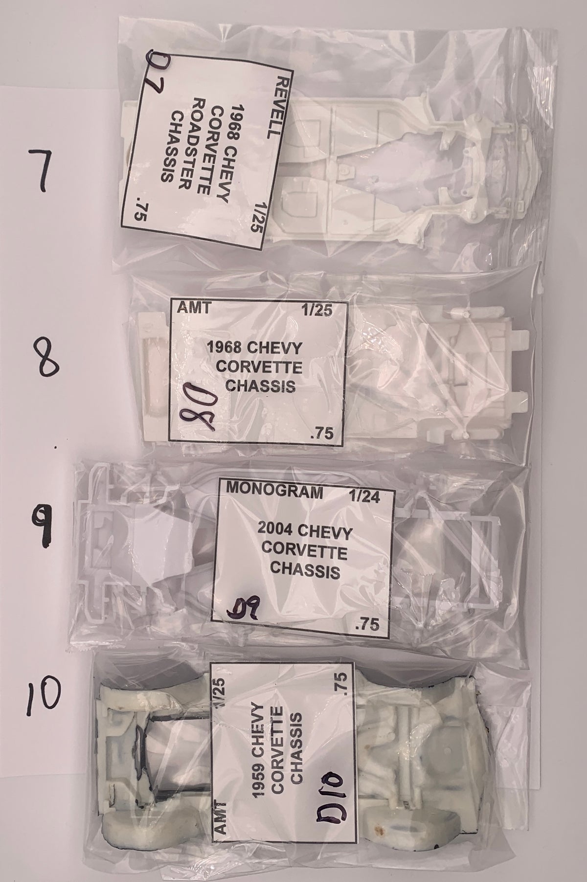 GM Frame for Corvette Street Rod and PIckups parts bag