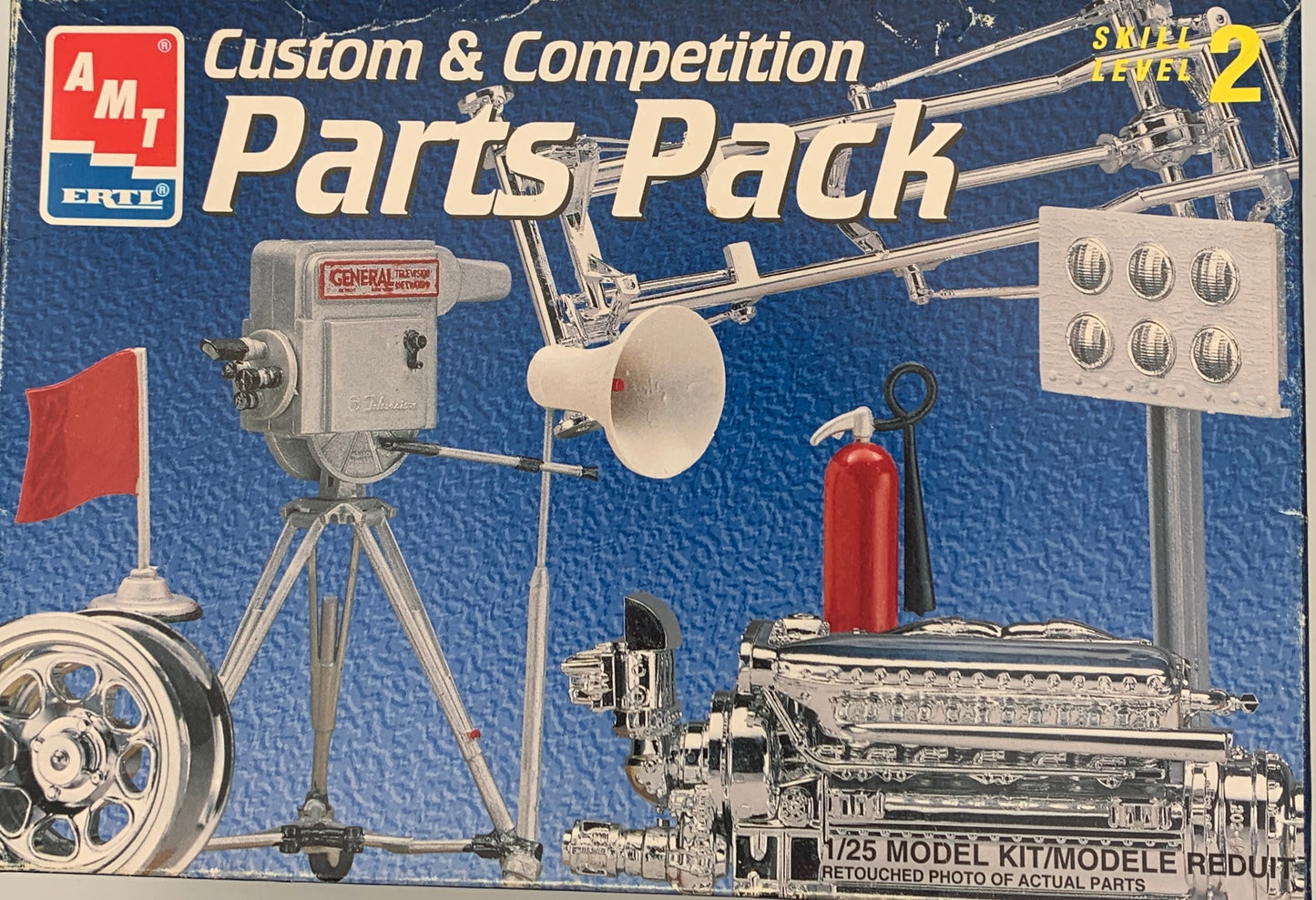 AMT Custom & Competition Parts Pack, 1/25 Scale Model Kit