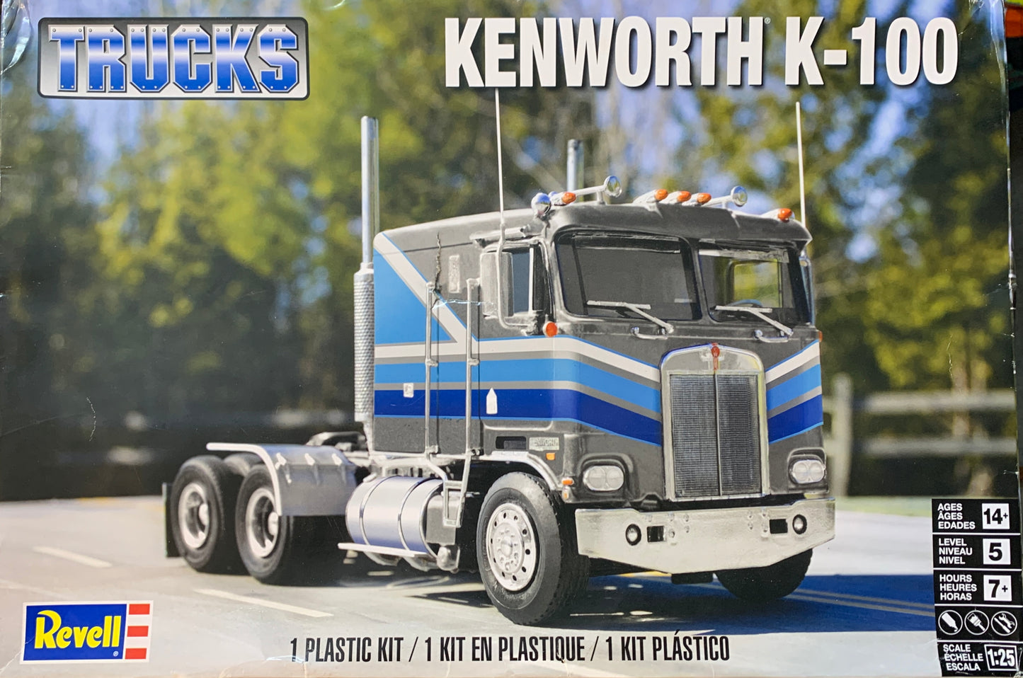 Revell Kenworth K-100, 1/25 Scale Model Kit