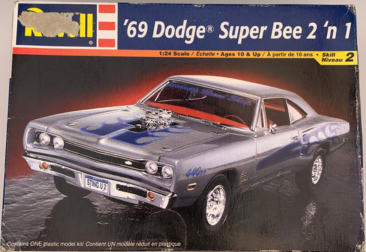 Revell ‘69 Dodge Super Bee 2-in-1, 1/24 Scale Model Kit