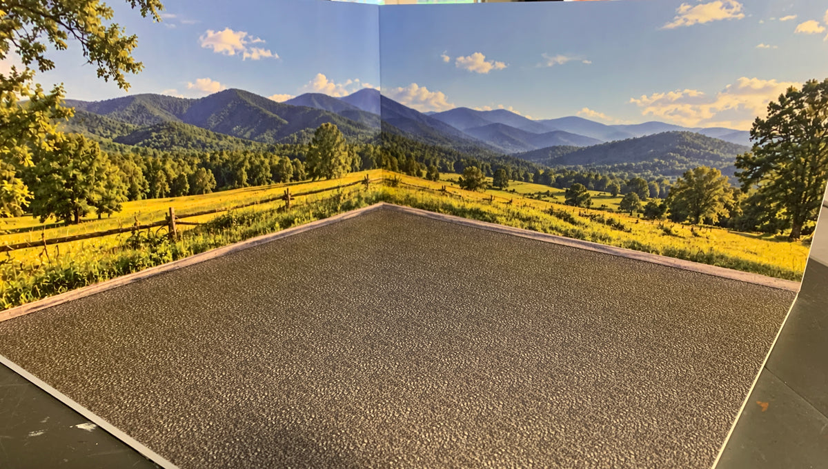 Country Road in the Mountains Photo backdrop