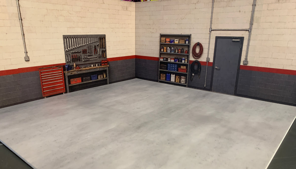 Garage Interior Photo backdrop