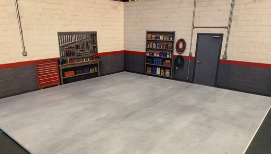Garage Interior Photo backdrop