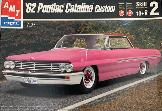 AMT ‘62 Pontiac Catalina Custom, 1/25 Scale Model Kit