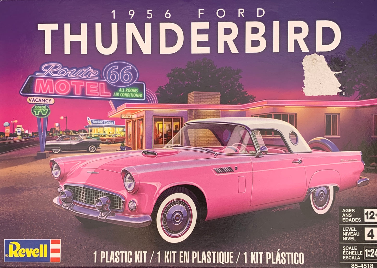 Revell 1956 Ford Thunderbird, 1/24 Scale Model Kit