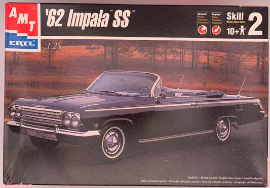 AMT ‘62 Impala SS, 1:25 Scale Model Kit