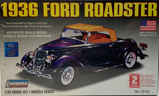 Lindberg 1936 Ford Roadster, 1/32 Scale Model Kit