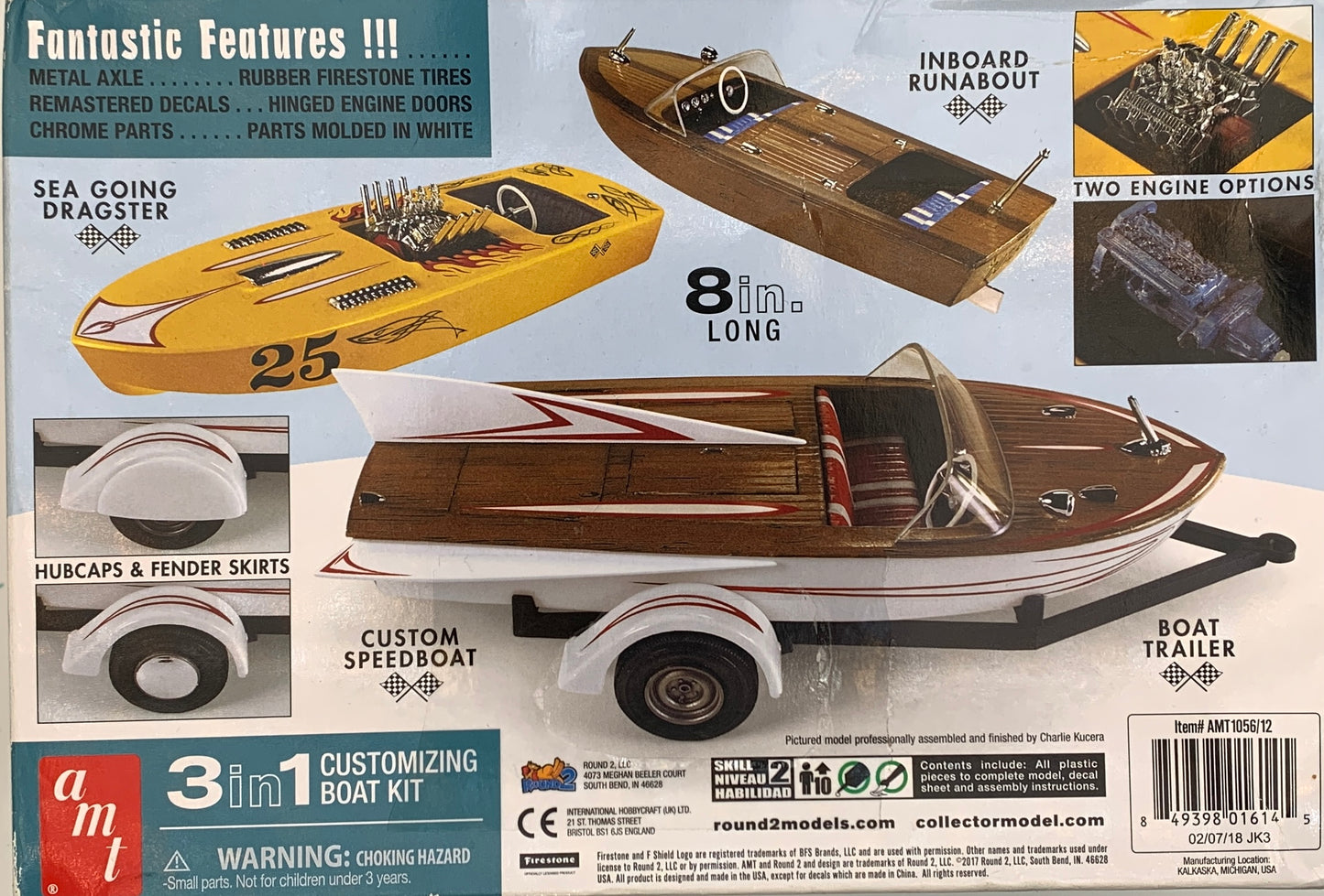 AMT 3-in-1 Customizing Boat Kit