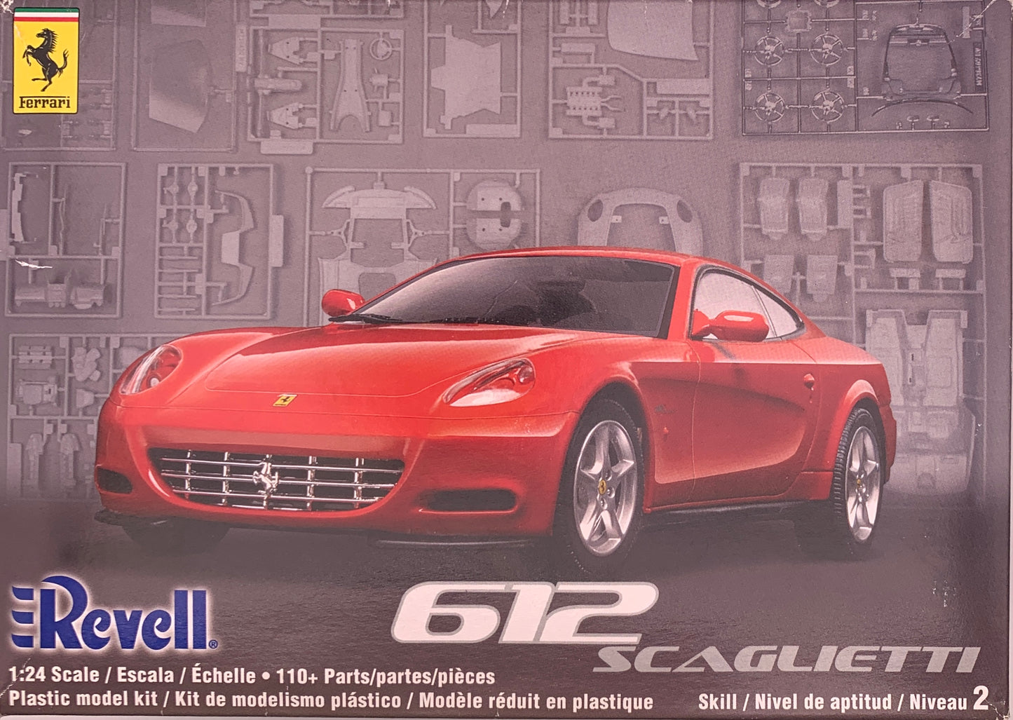 Revell Ferrari 612 Scaglietti 1/24 Scale Model Kit
