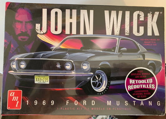 John Wick 69 mustang 1/25 model kit