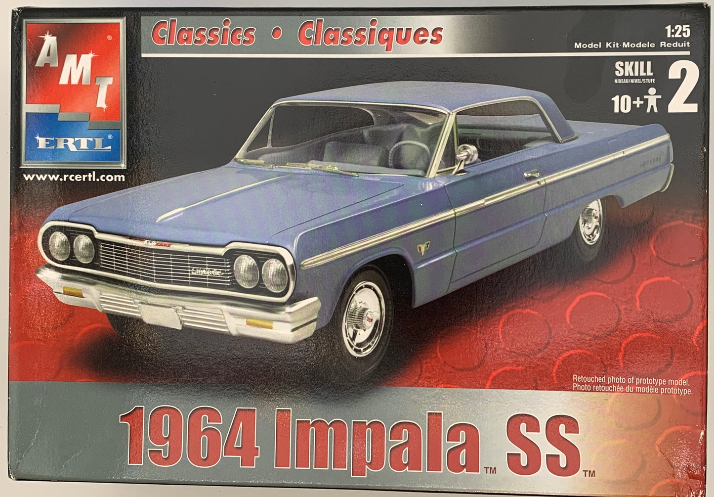 AMT Classics 1964 Impala SS, 1/25 Scale Model Kit